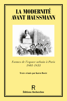 La modernité avant Haussmann