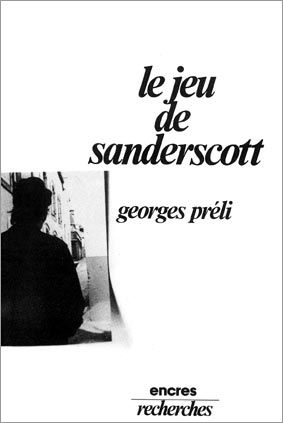Couverture de Le jeu de Sanderscott,  par Préli (Georges)