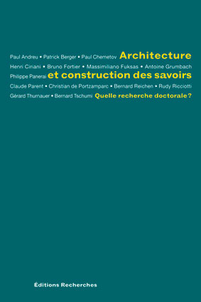 Architecture et construction des savoirs