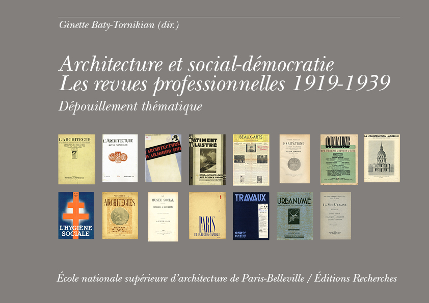 Architecture et social-démocratie – Les revues professionnelles 1919-1939 [pdf]